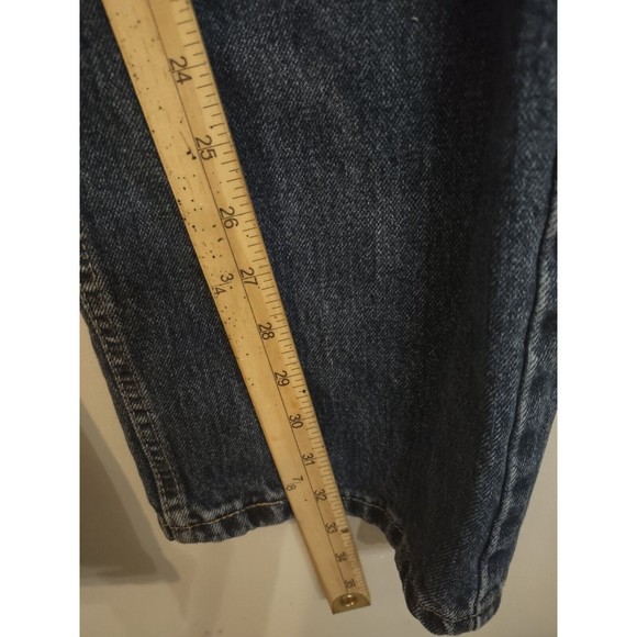 Levi's 505 Straight Leg Denim Jeans Mens Size 40x34 Measures 40x32.5 - Picture 4 of 7